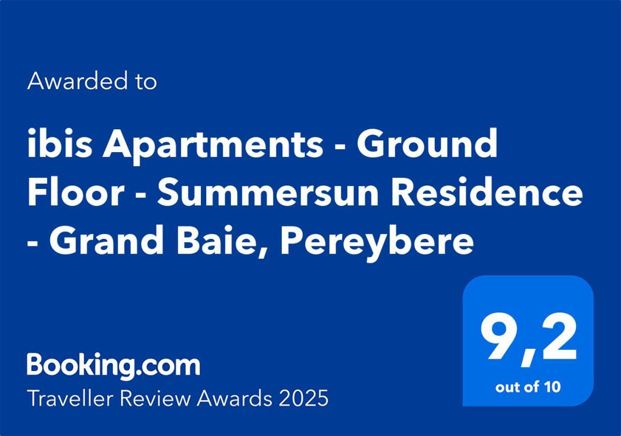 Ibis Apartments - Ground Floor - Summersun Residence - Grand Baie, Pereybere Eksteriør bilde